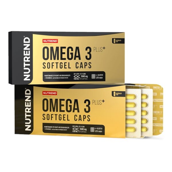 NUTREND OMEGA 3 PLUS SOFTGEL CAPS 120 capsule