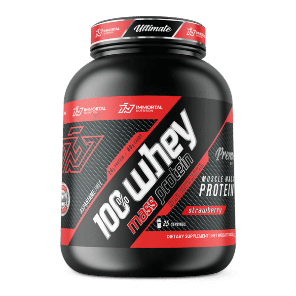 Immortal Nutrition 100% Whey Mass Protein Proteină Din Zer 3kg